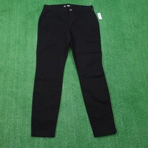 Old Navy Pants Womens 6 Black Skinny Stretch Chino Cotton Spandex Work Office